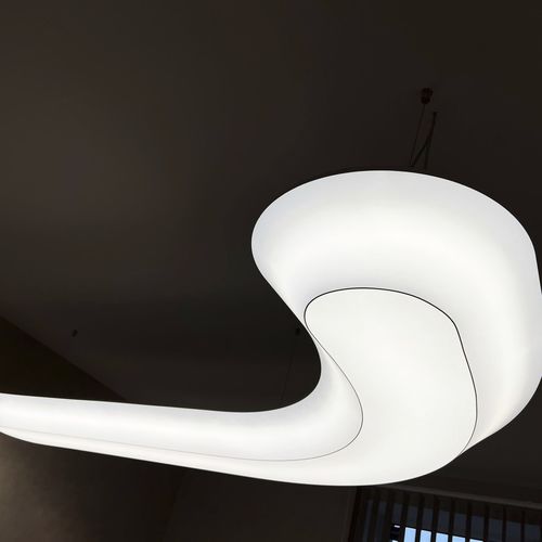 Luminaria suspendida - Iceberg LINE - Saros Est OÜ - LED / curvada / en L