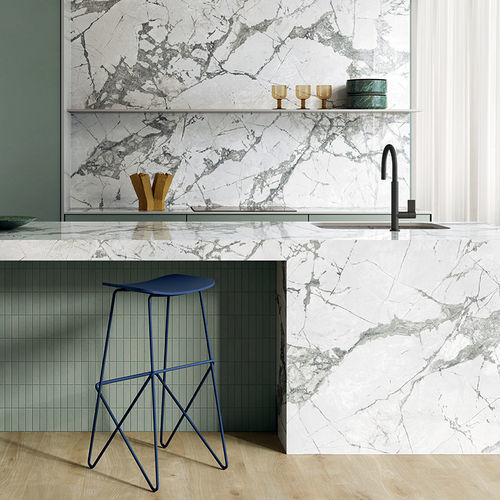 Placa de piedra de gres porcelánico - INVISIBLE - Italgraniti Group S.p.a. - para cocina / para mueble / para encimera