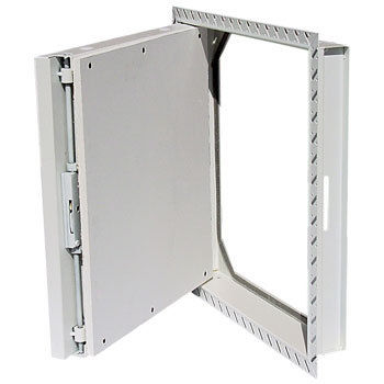 Trampilla de inspección para pared - SB FD120 - Exitile - para falso techo / cuadrada / de acero inoxidable