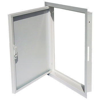 Trampilla de inspección para pared - XL PF SA - Exitile - cuadrada / de acero / impermeable al aire