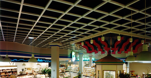 Falso techo de madera - BEAMGRID™ - CHICAGO METALLIC CORPORATION - tipo