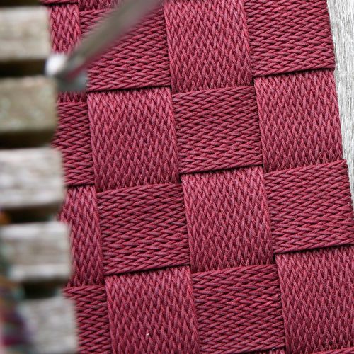 Alfombra contemporánea - ELEGANCE : OUT NET - NATURTEX - de color liso / de poliéster / rectangular