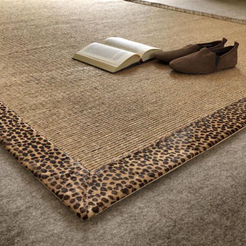 Alfombra contemporánea - MEDITERRANEAN : TAMISAL - NATURTEX - con motivos decorativos / de color liso / de yute