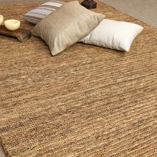 Alfombra contemporánea - ETHNICS : SAMOA - NATURTEX - de color liso / de fibra de abacá / rectangular