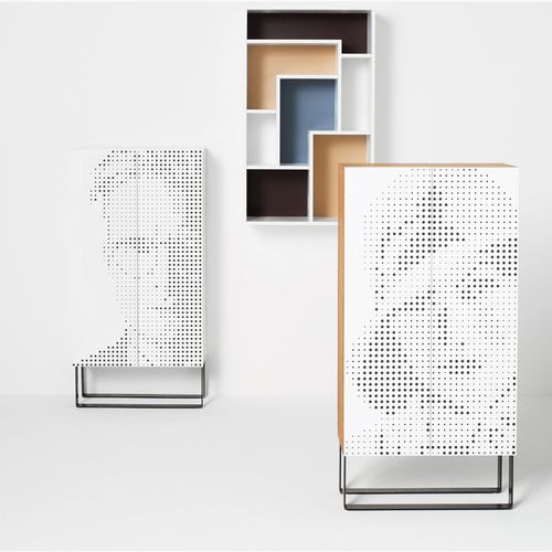 Aparador con patas altas - GUESS - KARL ANDERSSON - contemporáneo / de