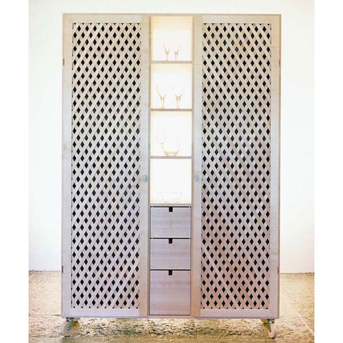 Vitrina aparador contemporánea - ARMAN - OLBY DESIGN - de nogal