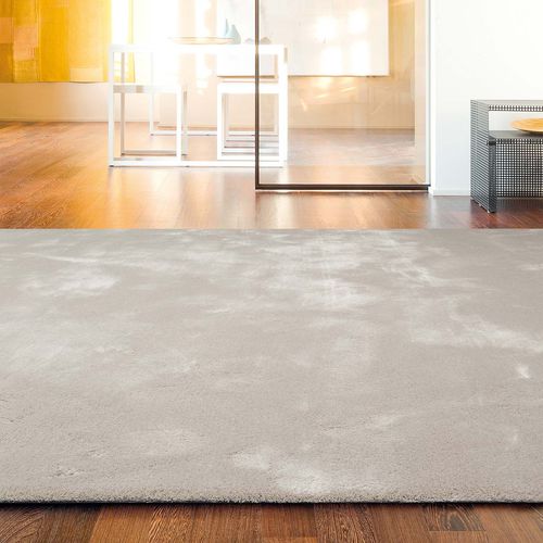 Alfombra contemporánea - SILKYWAY - Limited edition - de color liso / de lana / de seda