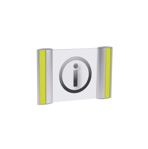 Pictograma para puerta aluminio - SIGNPICTO - ALBA - de interior