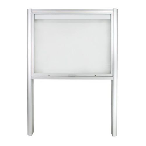 Panel indicador de exterior - 1593 16xA4 DIN A0 - SDB Vitrinebouw BV - magnético / de vidrio / de aluminio