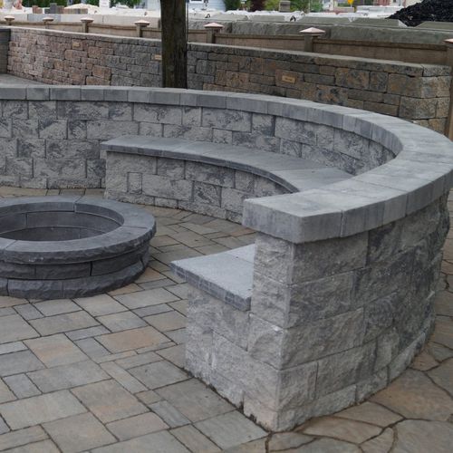 Bloque de hormigón macizo - AB COURTYARD - Nitterhouse - decorativo