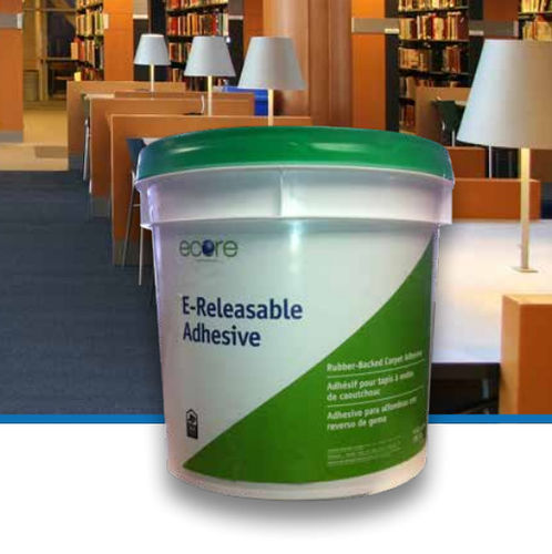 Pegamento en pasta para moqueta - E-RELEASABLE - ECOsurfaces Recycled Rubber Flooring