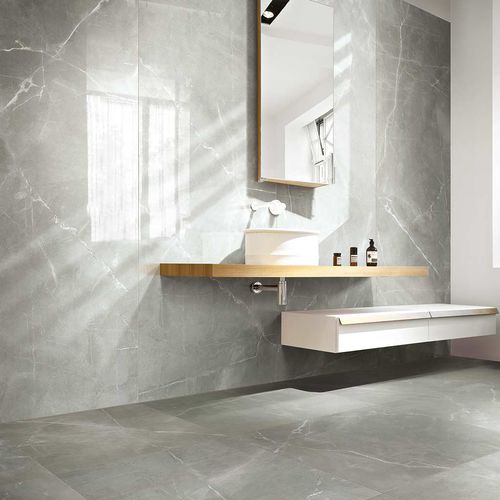 Baldosa de gres porcelánico - TIMELESS : AMANI GREY - Cerim - mate / brillante / de interior