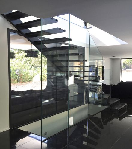 Escalera en L - SKYSTEP - Trescalini - contemporánea / estructura de