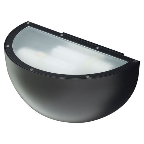 Aplique contemporáneo - QUARTO DI SFERA - SIDE ILLUMINAZIONE SPA - de exterior / de aluminio fundido / cara de vidrio templado