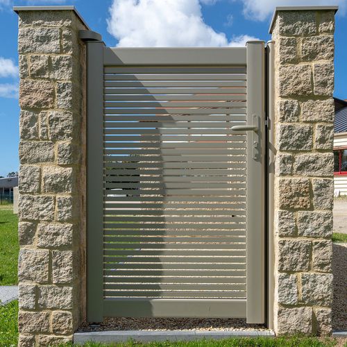 Puerta para jardín de aluminio - BITIK - Kostum