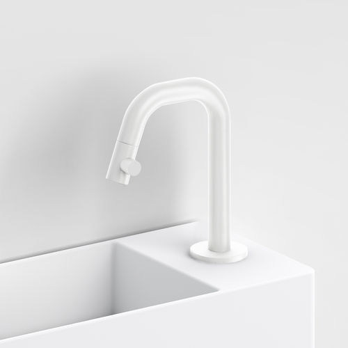 Grifo monomando para lavabo - CL/06.05.004.20.R - Clou BV - de repisa / de metal / de baño