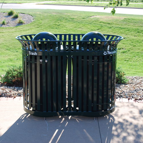 Cubo de basura público - CARNIVAL™ DUAL - Madrax/Thomas Steele - de