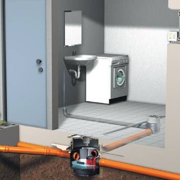 Sumidero sifónico de metal - PUMPFIX S - KESSEL - para ducha / redondo