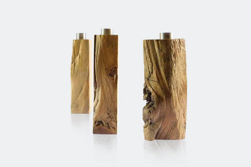 Florero contemporáneo - VASETTO - Bdm s.r.l. - de madera