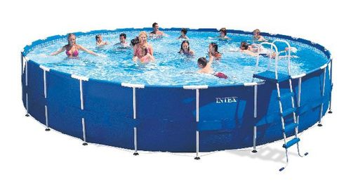 Piscina tubular - 28261 - INTEX - de exterior / sobre suelo / de poliéster