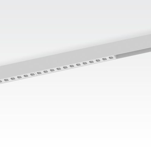 Iluminación de carril LED - TRAXX RITHM - Orbit NV - rectangular / de metal / para el sector profesional