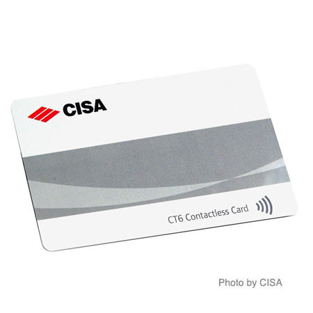 Cerradura electrónica - ESIGNO - CISA - con tarjeta inteligente / para puerta de entrada / de 1 punto