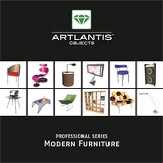 Librería de objetos 2D/3D - MODERN FURNITURE - Artlantis