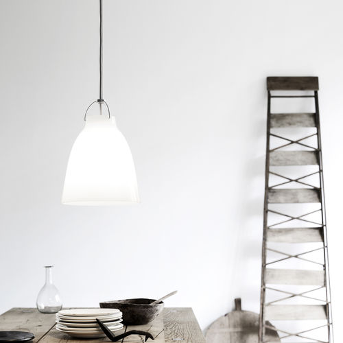 Lámpara de ópalo - CARAVAGGIO OPAL™ - Lightyears - suspendida / de aluminio / de acero