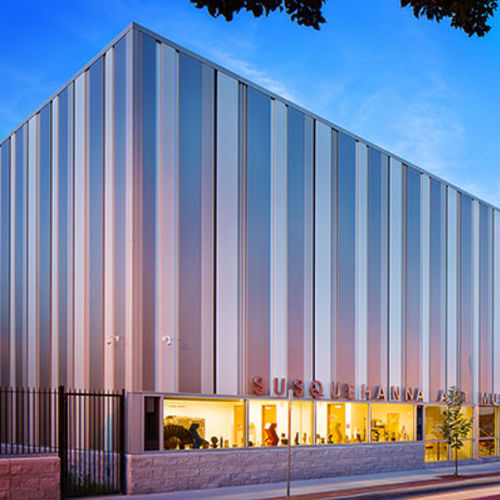 Revestimiento de fachada de paneles - IW-20A - Centria Architectural Systems - de acero galvanizado / acanalado