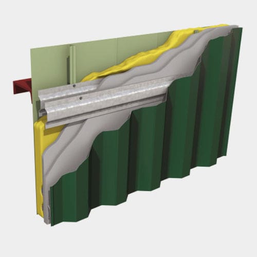 Placa de yeso no inflamable - FIREWALL - Centria Architectural Systems - aislante / de aluminio / de pared
