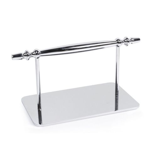 Reposapiés contemporáneo - FALSTAFF - Gamma & Bross - acero inoxidable / para centro de estética / de Marcel Wanders
