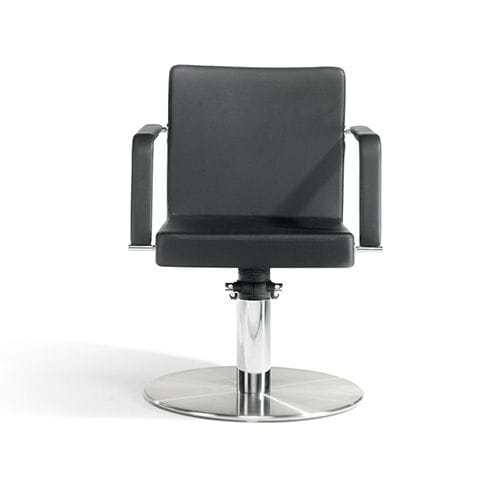 Sillón de peluquería contemporáneo - SISTER DELUXE - Kiela Metaalwarenfabriek B.V. - de cuero artificial / de metal / con bomba hidráulica