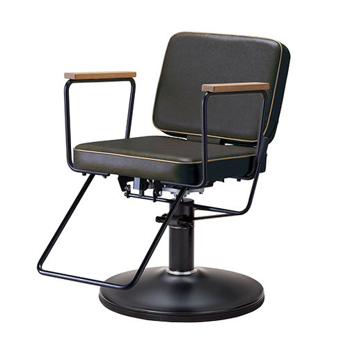 Sillón de peluquería contemporáneo - A1601S - TAKARA BELMONT - de cuero artificial / de metal / de madera