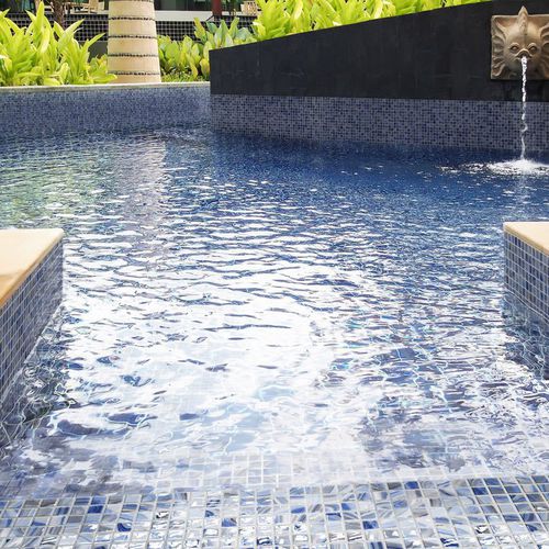 Mosaico de vidrio - VANGUARD - ONIX Mosaico - de interior / para piscina / de pared