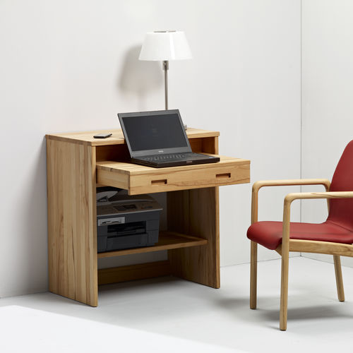 Mesa de ordenador contemporánea - 5942K - dyrlund - de roble / de haya