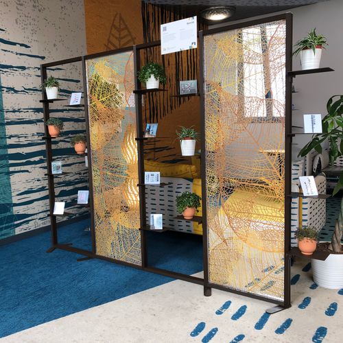 Separador de espacios de aluminio - INUNO DECOR - STUDIO T - de acero