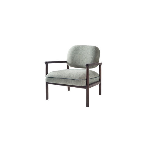 Silla contemporánea - LUA 210 - Adriana Hoyos - de interior / de tejido / con base de madera