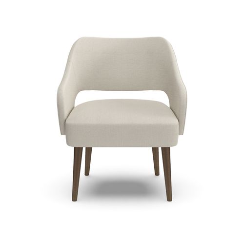 Silla contemporánea - TEN 400 - Adriana Hoyos - de interior / de tejido / con base metálica
