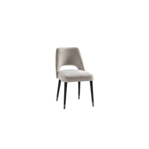 Silla de comedor contemporánea - TEN 110 - Adriana Hoyos - de interior / de tejido / con base de madera