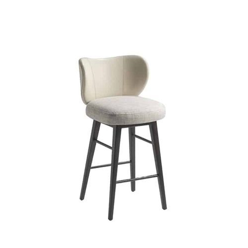 Silla de bar contemporánea - RUMBA 100 - Adriana Hoyos - de interior / de tejido / con base de madera