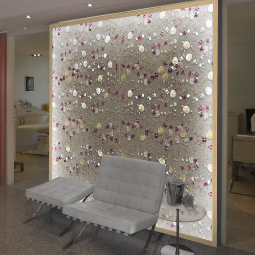 Panel decorativo de pared - GARDEN - F019 - DACRYL® - para interiores / para puerta / de revestimiento