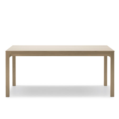 Mesa contemporánea - LAIA - Alki - de roble / con base de roble / rectangular