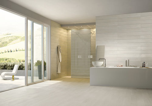 Baldosa de baño - ARBOR : WHITE - Century - de suelo / de gres