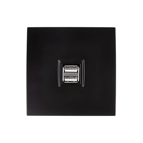 Toma USB - Karo - MOD ELEC - de pared / empotrable / de latón