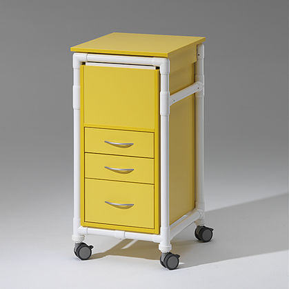 Carrito para cuidados - MDC 100 - RCN Medizin- und Rehatechnik - para centro sanitario / de plástico / laminado