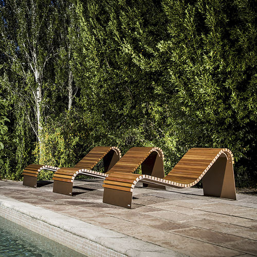 silla de playa contemporáneo - CYRIA | Mobilier Urbain