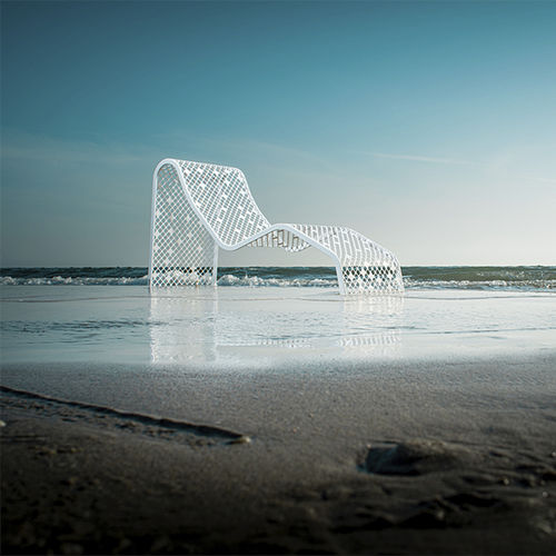 silla de playa contemporáneo - CYRIA | Mobilier Urbain