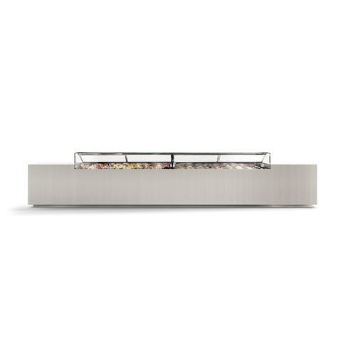Vitrina refrigerada mostrador - Exclusiva - SIFA - para pastelería / de acero inoxidable / de aluminio