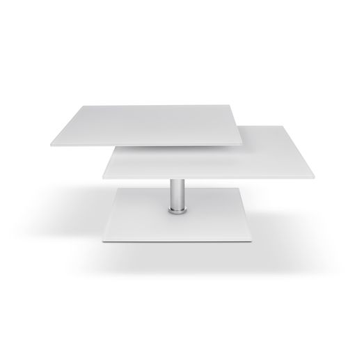 Mesa de centro contemporánea - K 423 MOSQUITO - Ronald Schmitt Design - de metal / rectangular / cuadrada