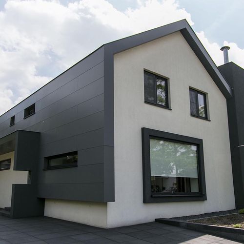 Revestimiento de fachada de paneles - ROCKPANEL UNI - Rockwool B.V. / Rockpanel - de composite / de basalto / de ajuste